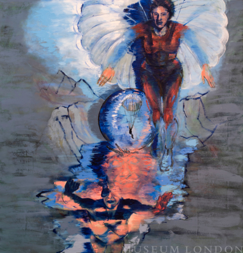 Female Icarus