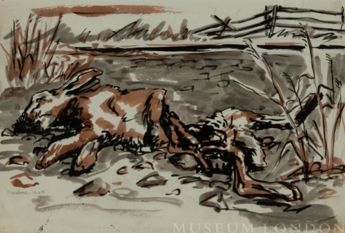 Rabbit in a Landscape