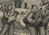 Shoppers Returning Home