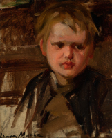STUDY: A CHILD'S HEAD