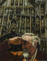 SELF PORTRAIT AT SOMME CATHEDRAL