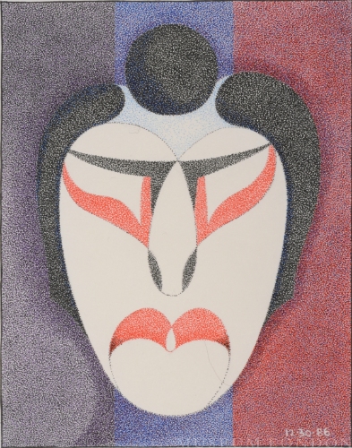 MALE/ FEMALE KABUKI MASKS