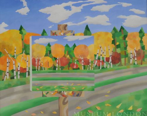 Painting (Landscape Painting within a Landscape)