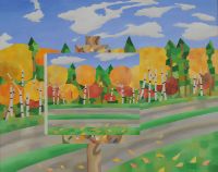 Painting (Landscape Painting within a Landscape)