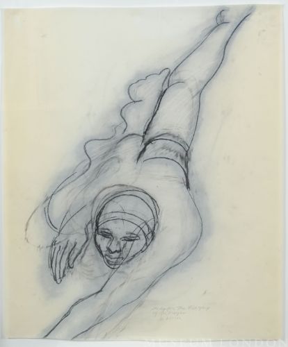 STUDY FOR THE FLAYING OF MARSYAS