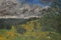HILLSIDE AND CLOUDS