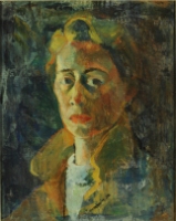 Untitled (Self Portrait sketch)