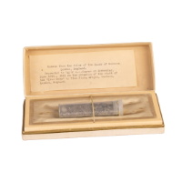 Vial of Rubble from the Ruins of the House of Commons, London, England.