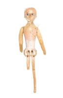Wooden Doll, Early 19th Century