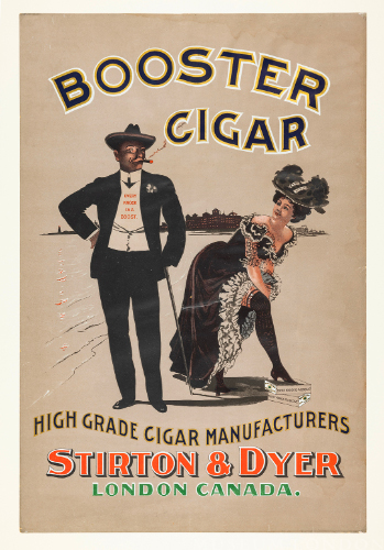 Booster Cigar, Stirton & Dyer Advertisement
