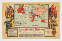 "Empire Day, 1916", Certificate Presented to Louise Wyatt