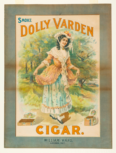 Dolly Varden Cigar Advertisement