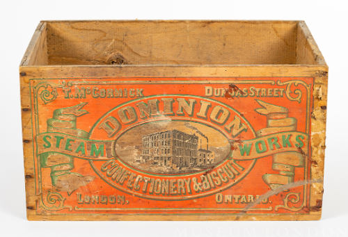 T. McCormick Confectionary & Biscuit Crate