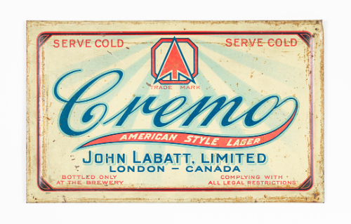 Cremo Sign (American Style Lager)