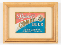 Labatt's Comet Beer Label