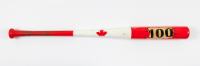 Custom-Made Canadian Flag Baseball Bat