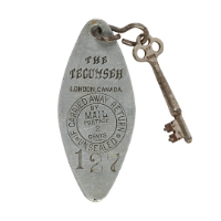 Tecumseh Hotel Key on Fob