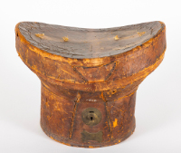 Leather Travelling Hatbox