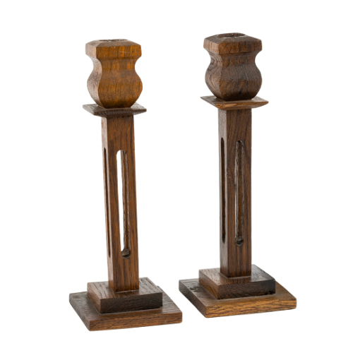 White Oak Candlesticks