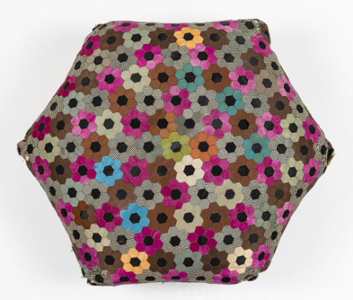 Floral Quilted Cushion