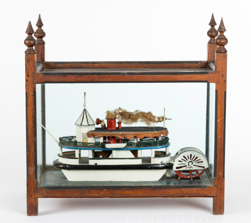 Model of the "Victoria" Riverboat Steamer