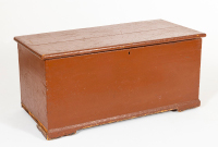 Large Painted Blanket Chest