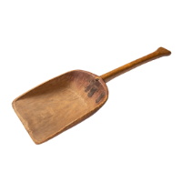Carved Grain Shovel