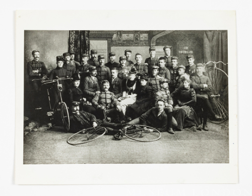 Forest City Bicycle Club Group Photograph c. 1900
