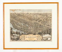 "Birds Eye View" of Brigade Camp, Kensington, London, Ontario, Sept. 8, 1874