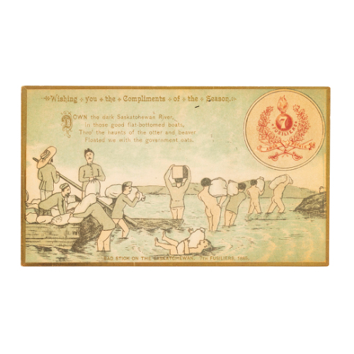 Christmas Card from the 7th Battalion Fusiliers