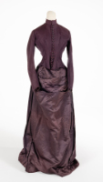 Burgundy Alpaca Dress