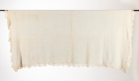 White Knitted Bedspread