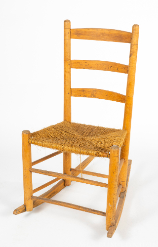 Ladder Back Rocking Chair
