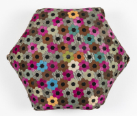 Floral Quilted Cushion
