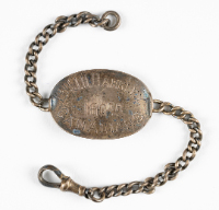 Sterling Silver Identification Bracelet