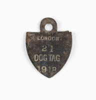 Dog License Tag (1918)