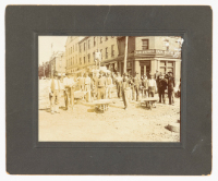 City Workmen Paving Talbot Street, London