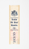 London Old Boys' Reunion Ribbon
