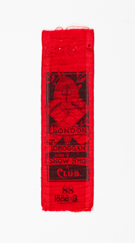 London Toboggan and Snow Shoe Club Ribbon