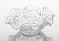 Glass Serving Bowl (Inverted Strawberry)