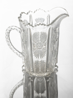 Glass Pitcher (Canadian Thistle)