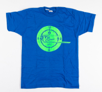 "VIC CARES" Blue T-Shirt