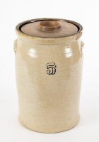 Stoneware Butter Churn