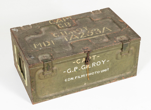 Military Trunk - Belonged to George B. Gilroy