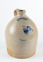 Small Beige Stoneware Jug