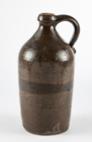 Dark Brown Stoneware Jug