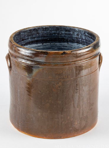 Size #2 Brown Stoneware Crock