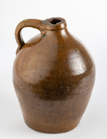 Brown Glazed Stoneware Jug