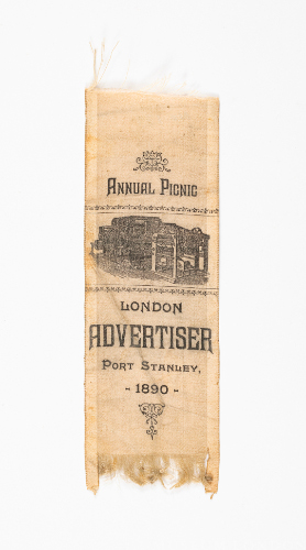 Annual Picnic, London Advertiser, Port Stanley, 1890. (No. 506)