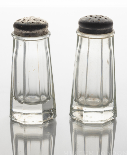 Glass Salt and Pepper Shakers